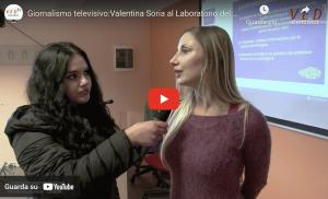 Giornalismo televisivo:Valentina Soria al Laboratorio del prof.Giordano dell'Università L'Orientale